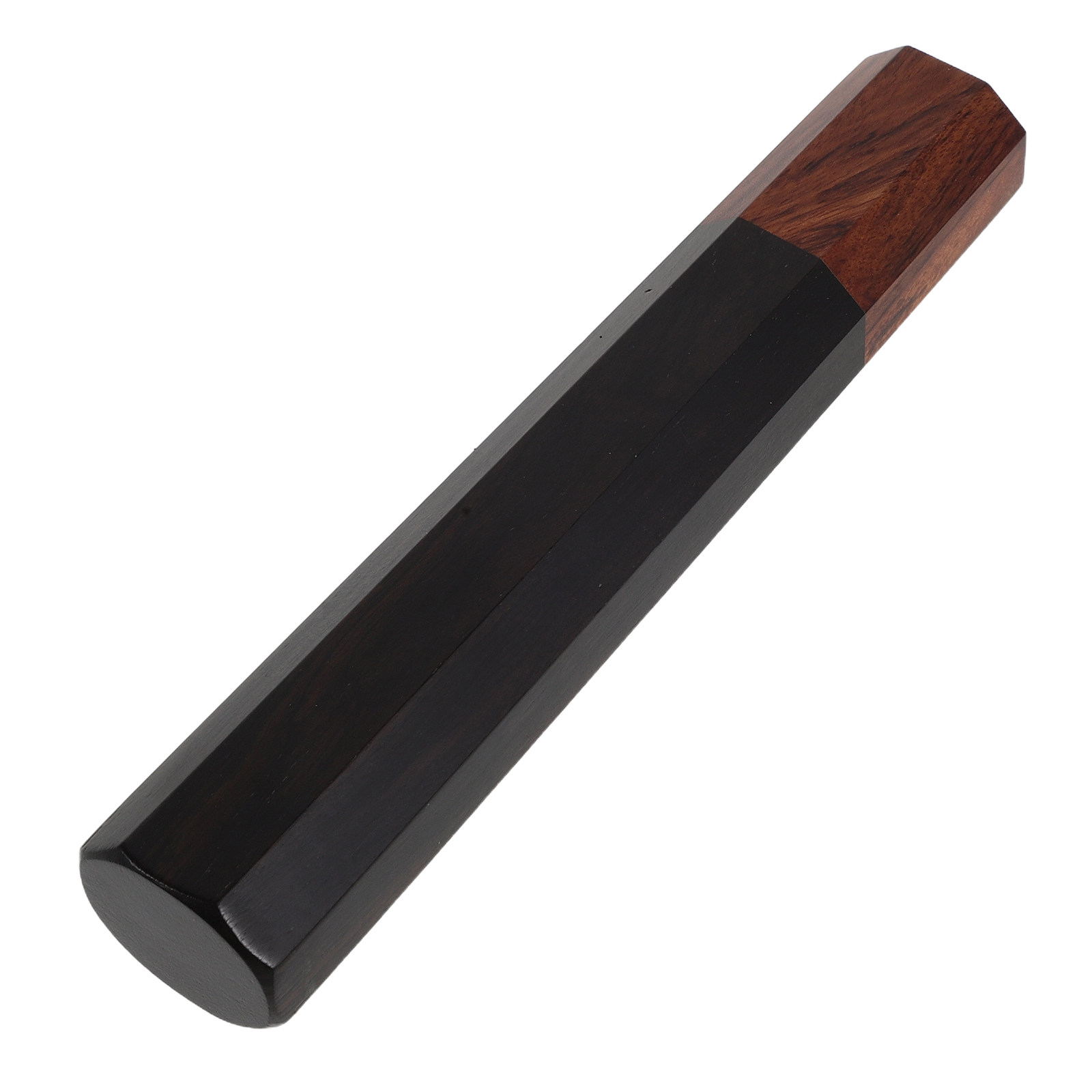Japanese Knife - Achteckiger kleiner Küchenmessergriff aus Holz, Ebenholzgriff