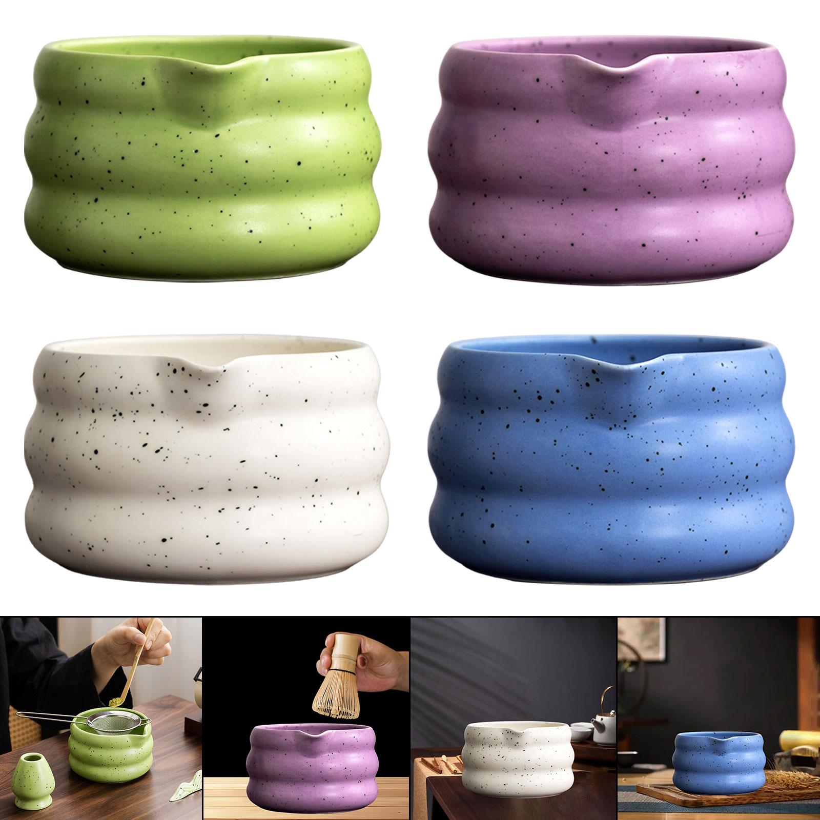 Japanese Pottery - Japanische Matcha-Schüssel, Keramikschüssel, leicht zu reinigen,