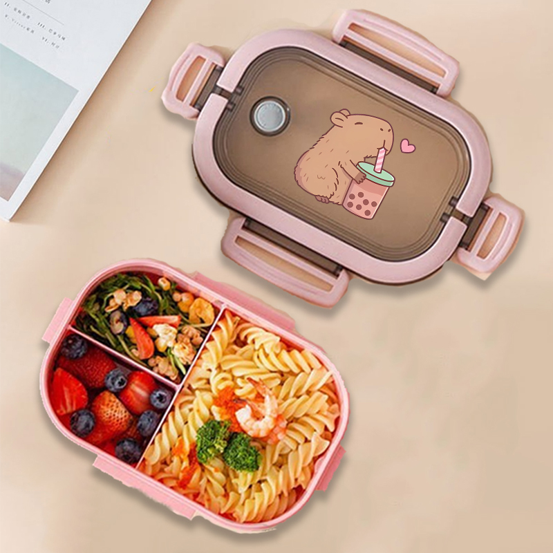 Bento Box - Capybara Bento Lunchbox Anime Tiere Drucken
