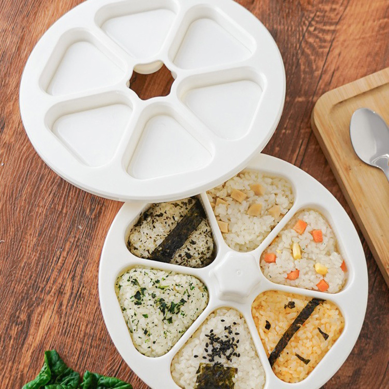 Sushi Making Kit - 6-in-1 Sushi Maker Box Onigiri Form