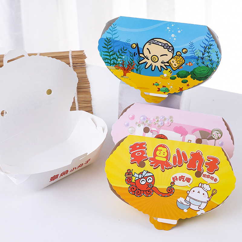 100Pcs Einweg Cartoon Octopus  – Japanese Snacks Bewertung und Preis