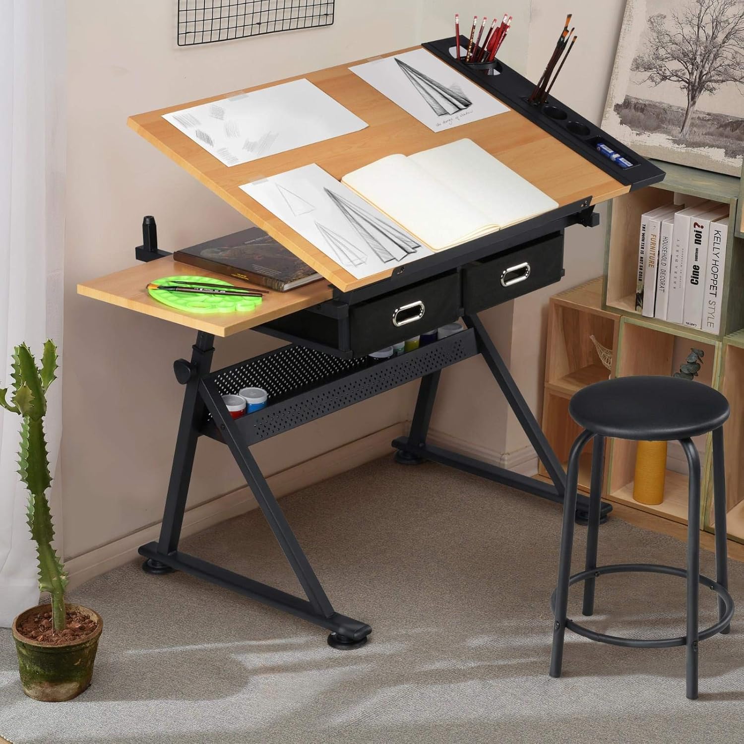 Verstellbarer Zeichentisch mit – Matcha Bewertung und Preis