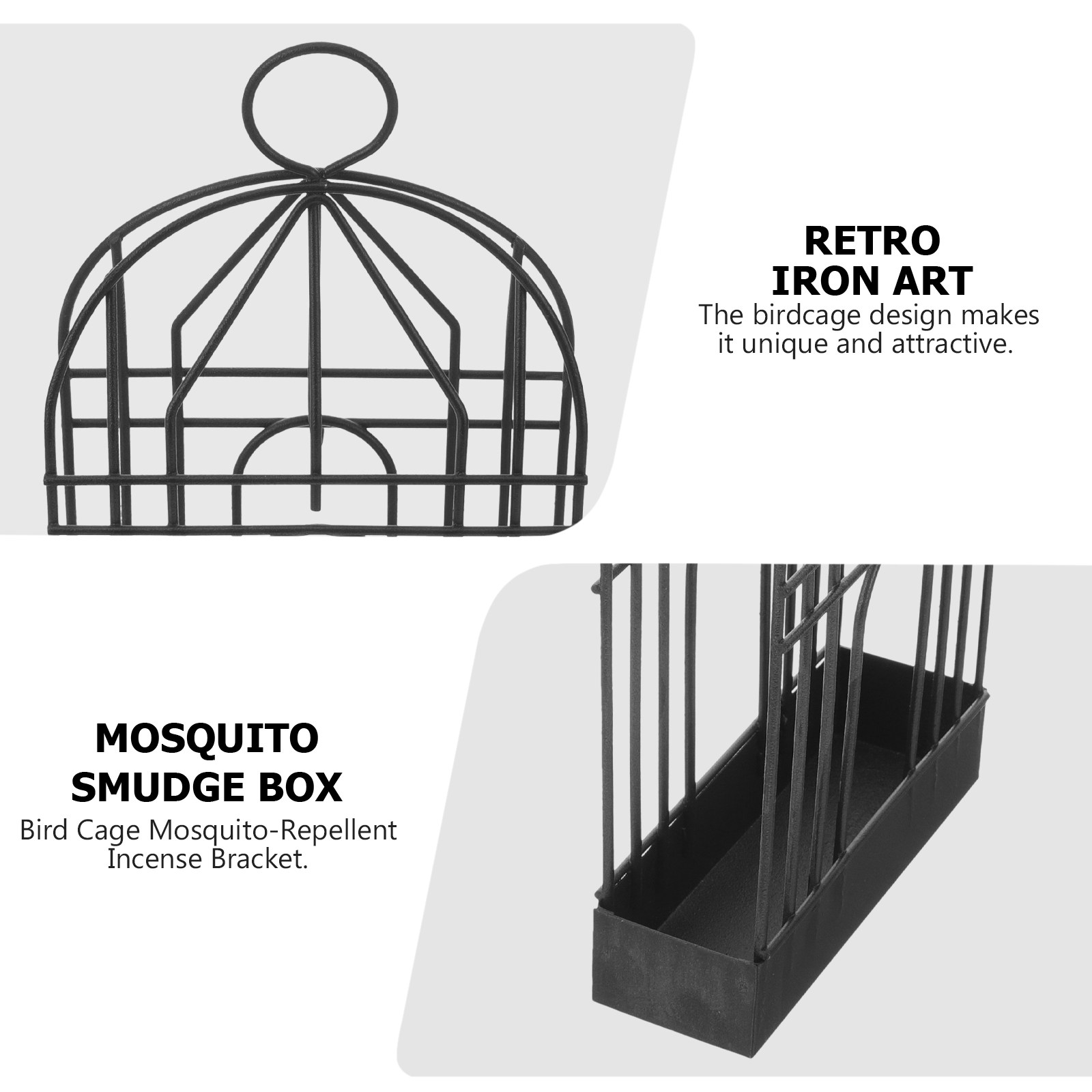 Eisen-Retro-Vogelkäfig-Räucher – Incense Holder Bewertung und Preis