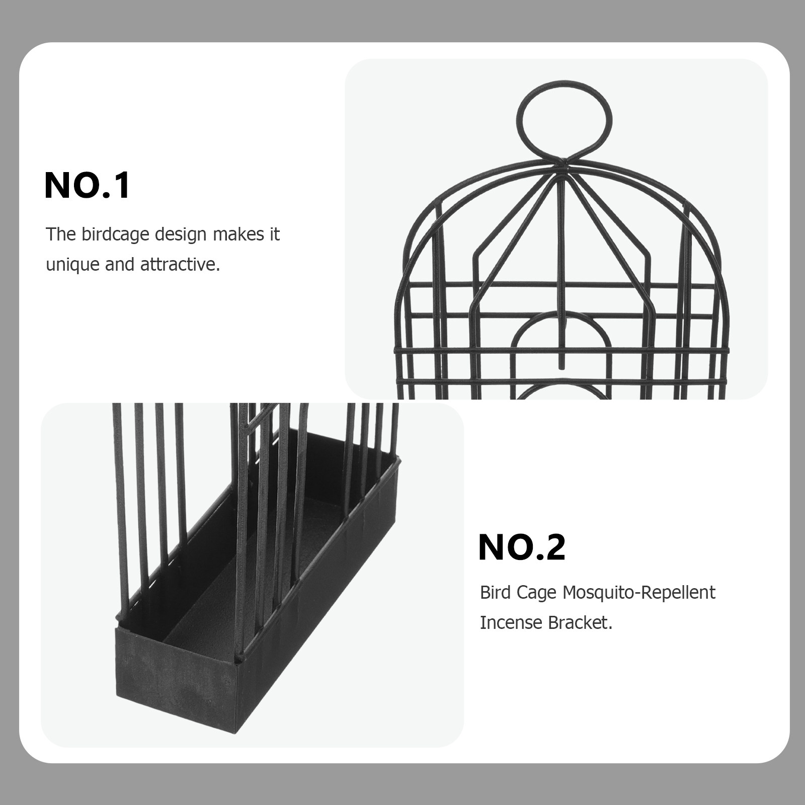 Eisen-Retro-Vogelkäfig-Räucher – Incense Holder Bewertung und Preis