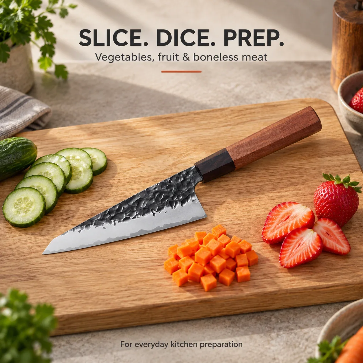 WXCOO Handgeschmiedete Japanis – Japanese Knife Bewertung und Preis
