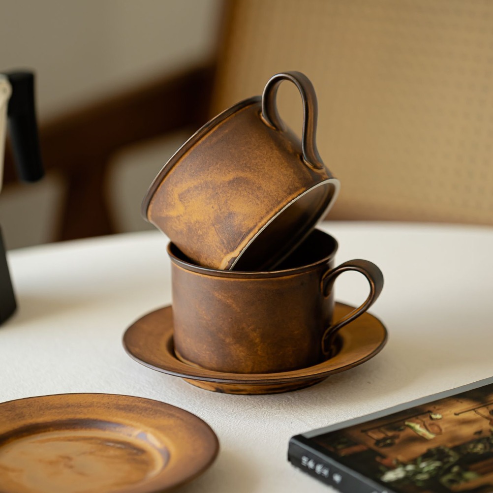 Japanisches Retro-Kaffeetassen – Japanese Pottery Bewertung und Preis