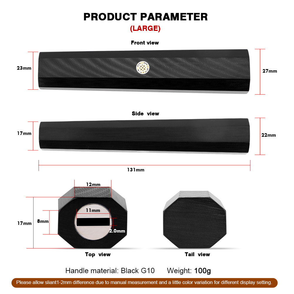Japanischer Küchenmessergriff, – Japanese Knife Bewertung und Preis